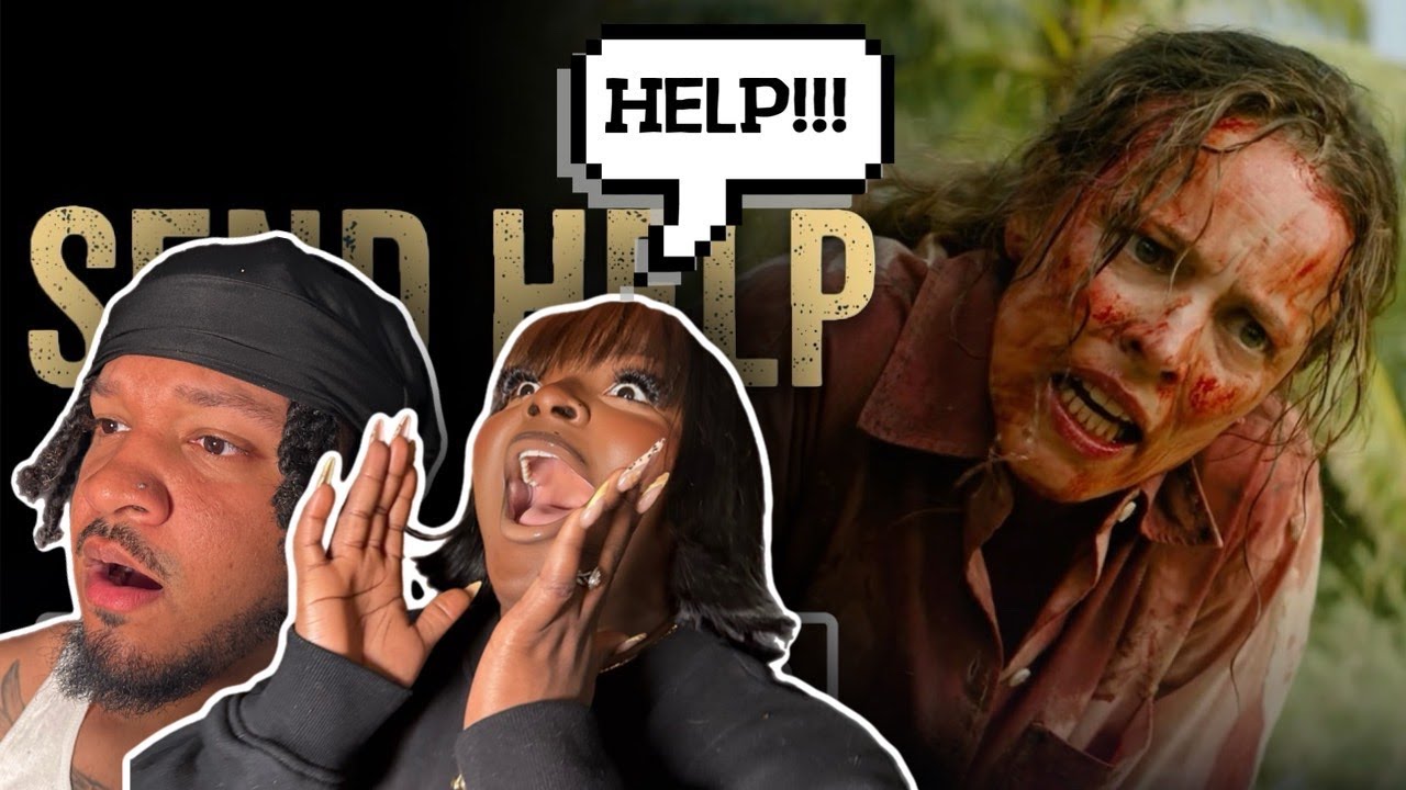 RASH and RAZZ Reacting to Send Help | Official Trailer