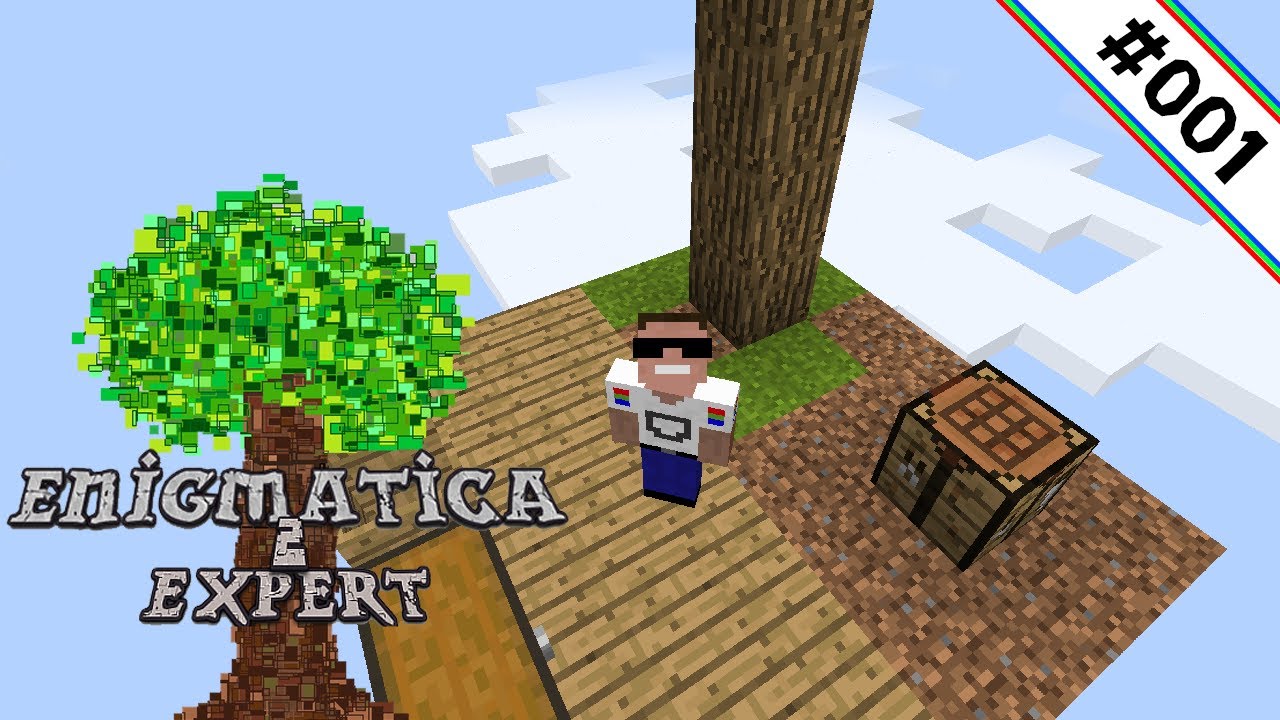 Wahnsinn reloaded! 🌳 Enigmatica 2 Expert Skyblock #001