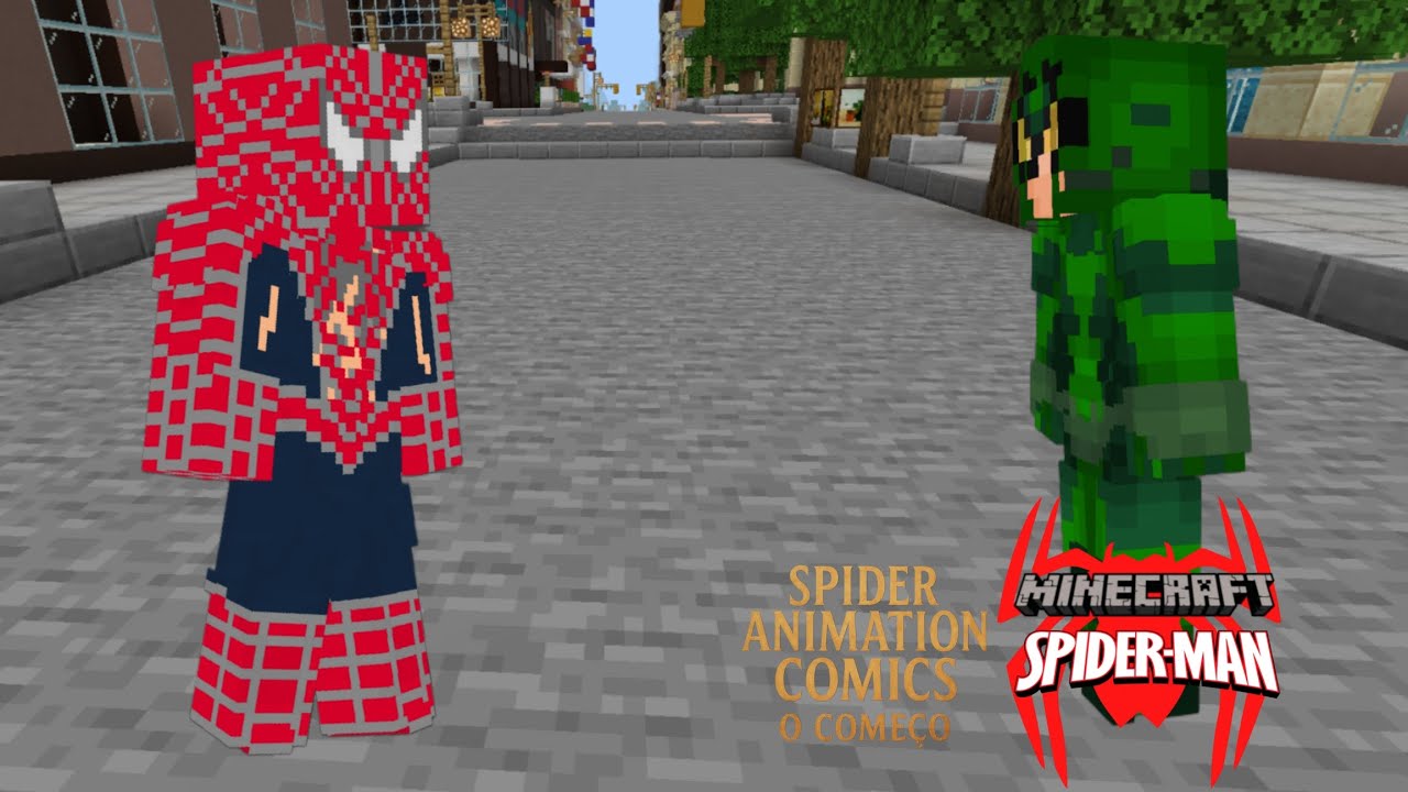 Minecraft homem-aranha ep 11 a luta contra o escorpião