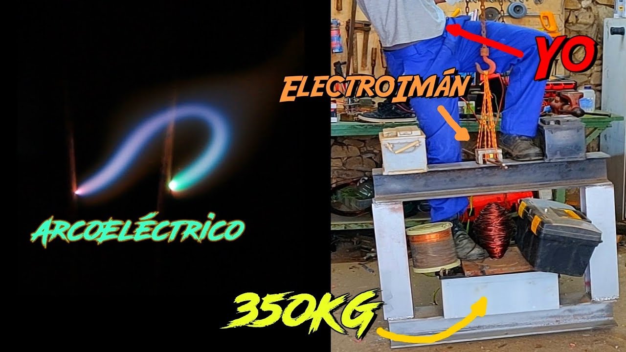 6 EXPERIMENTOS CON TRANSFORMADORES DE MICROONDAS (RAYOS, ELECTROIMANES Y MAS!)
