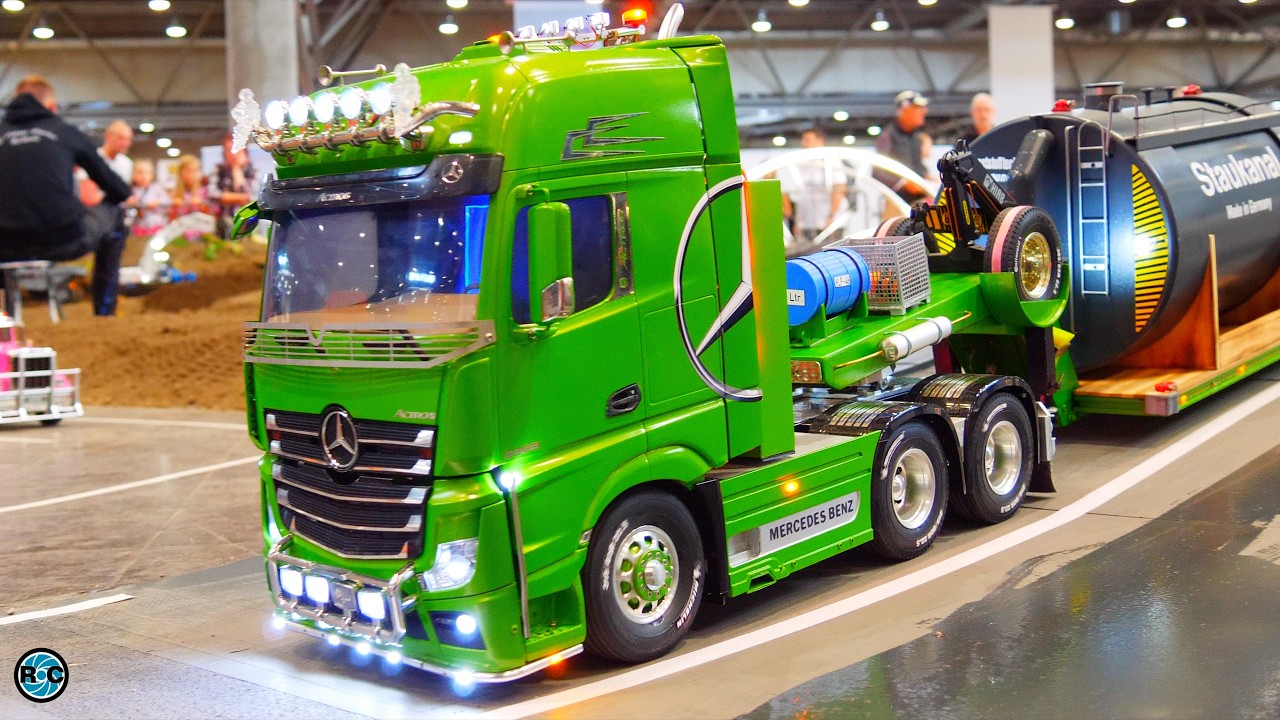 AMAZING RC TRUCK SHOW LEIPZIG 2024  PART 02 @TomBikonkav