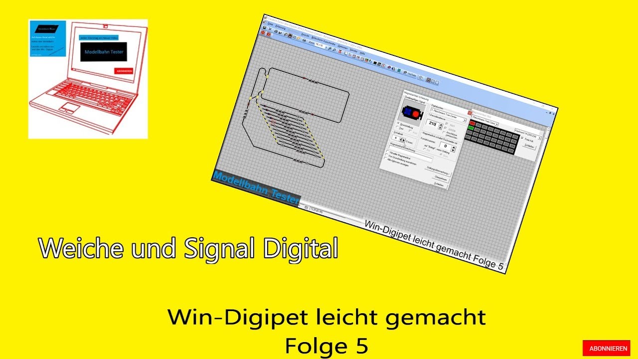 Weiche und Signal Digital - Win-Digipet leicht gemacht Folge 5 I 4K