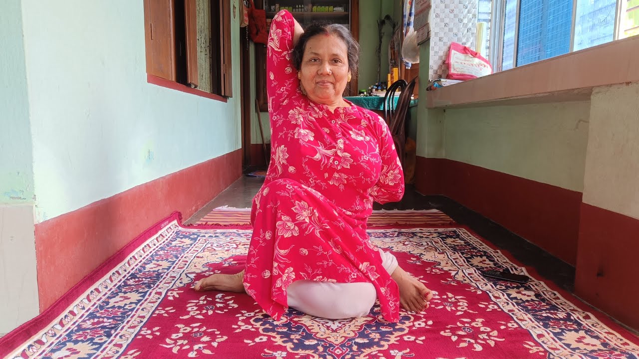 Alpana's Yoga Class 🧘‍♀️ is live কোমরের যন্ত্রণা, হাটু যন্ত্রণা সহজে কমানোর উপায়।
