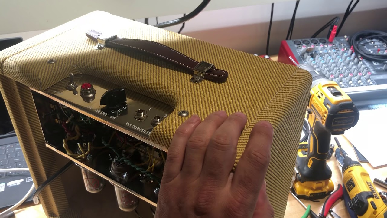 Mojotone Fender Champ kit mods Part III
