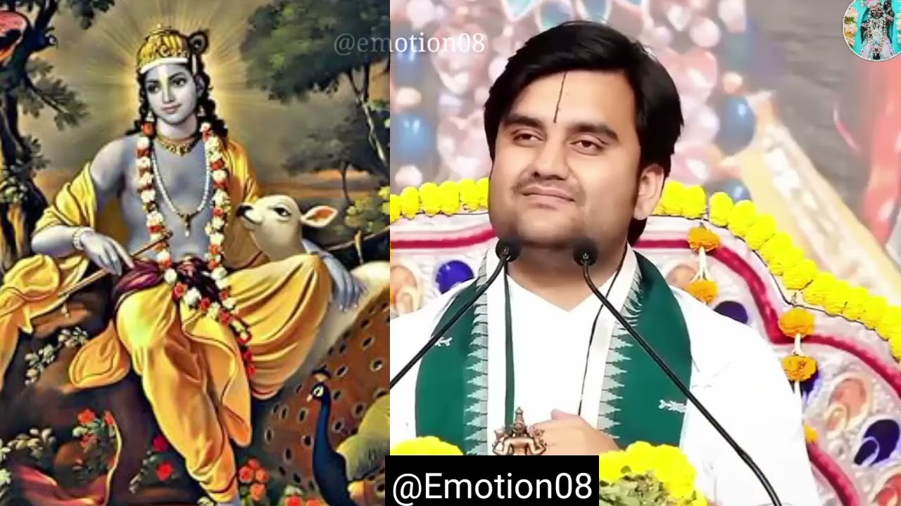 रात में भक्त चुरा कर खा गया ठाकुर जी के बंटा भोग | Indresh Ji Maharaj Bhagwat Katha #IndreshUpadhyay