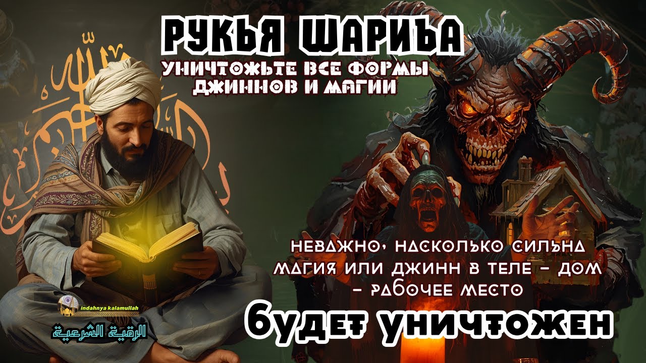 СИЛЬНАЯ РУКИЯ | УНИЧТОЖАЕТ МАГИЮ, ДЖИННОВ И ЗЛО В ДОМЕ И ТЕЛЕ!  🕌Ar--248