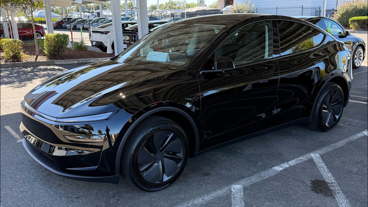 Я получил Tesla Model Y Juniper 2026 (Diamond Black 💎🖤)