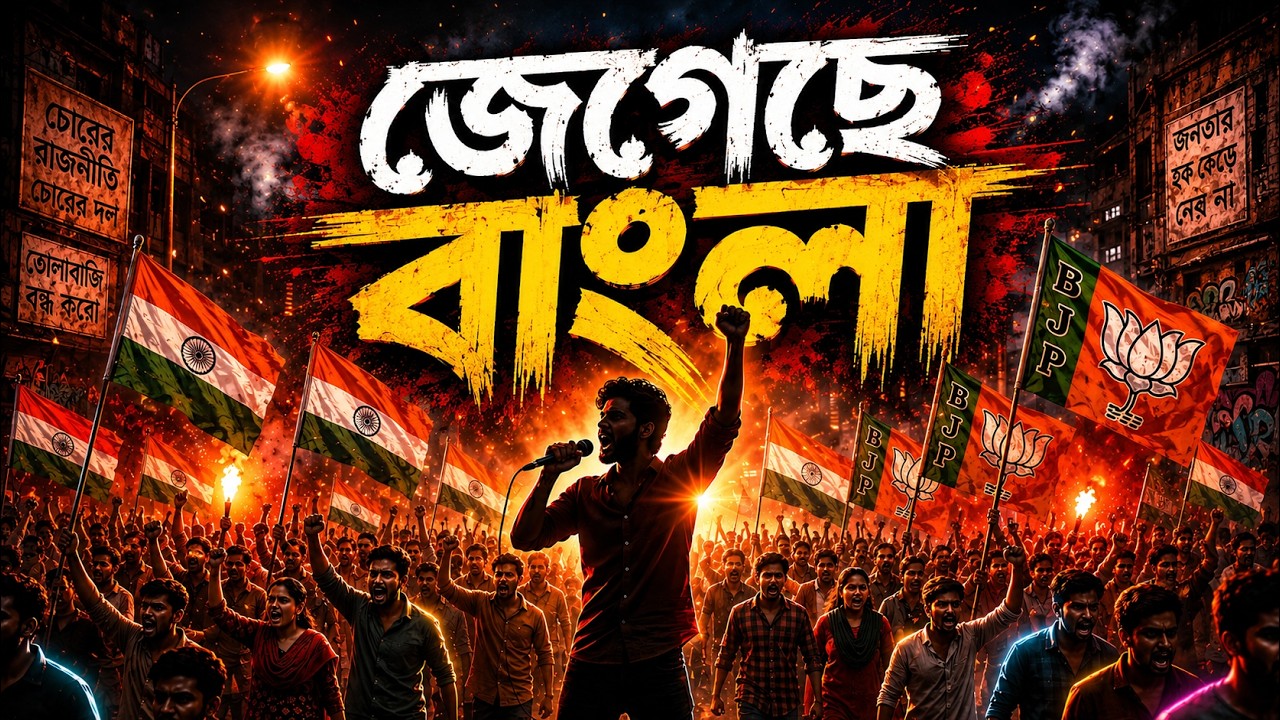 জেগেছে বাংলা | চোরের রাজনীতি | Bengali Protest DJ Song | BJP Rally Anthem 2026
