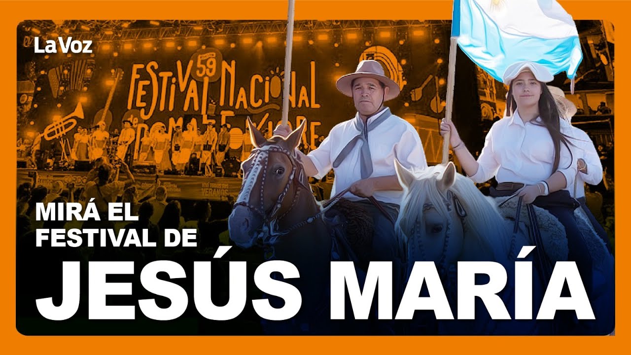 Festival de Jesús María 2026 EN VIVO I 60° Festival de Doma y Folklore I Noche 7 🌚I Miércoles