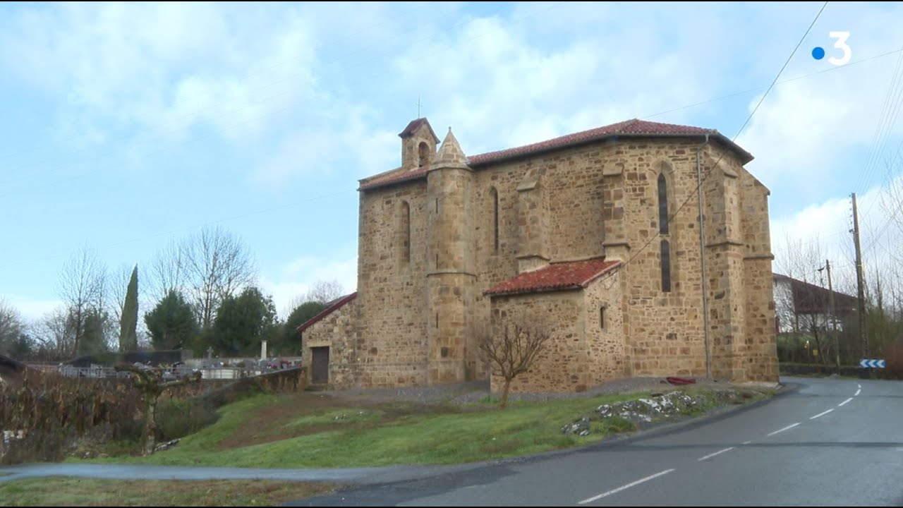 Fin des travaux de rénovation pour l'église d'Arancou au Pays basque