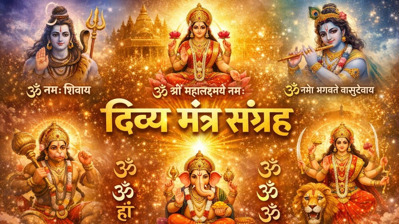 हर मनोकामना पूर्ण करने वाले दिव्य मंत्र🔱 इन मंत्रो को प्रतिदिन सुनने से मिलेगा शांति और बल❤️#mantra 