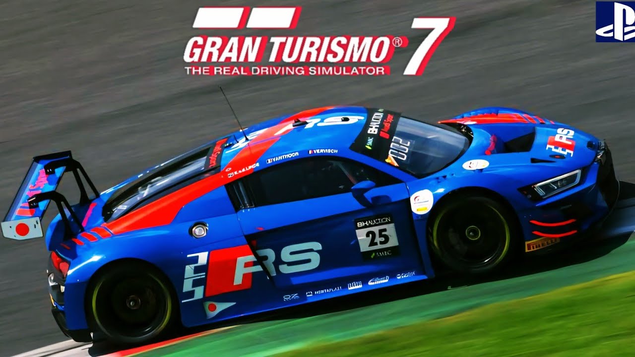 Gran Turismo 7- PETIT LEMANS GT RACEpro. AudiR8 GT3 (NO RUDE NO COMENTARY)
