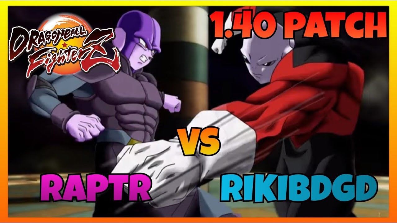 DBFZ 1.40 - RAPTR vs RIKIBDGD gameplays (Gogeta 4, Adult Gohan, Hit vs Jiren, UI Goku, SSJ Goku)