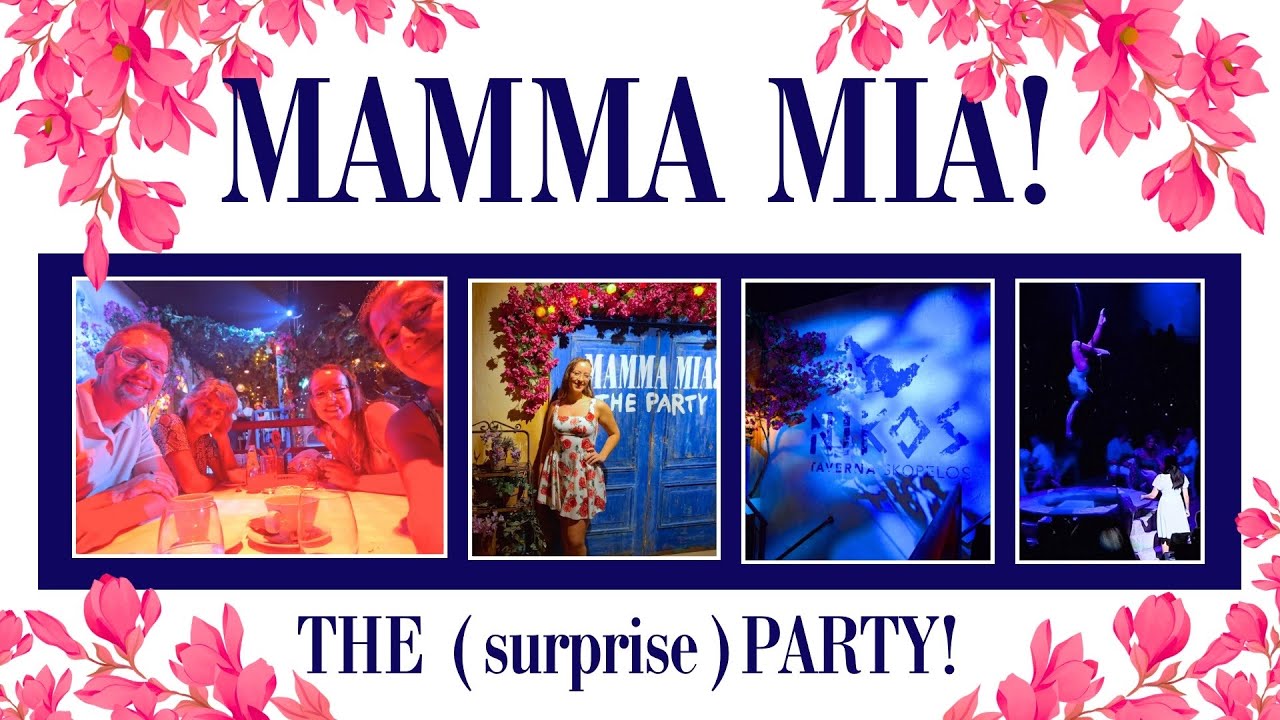 MY EXPERIENCE AT MAMMA MIA! THE PARTY! | (my early surprise birthday dinner) | ENG | DewiDenice