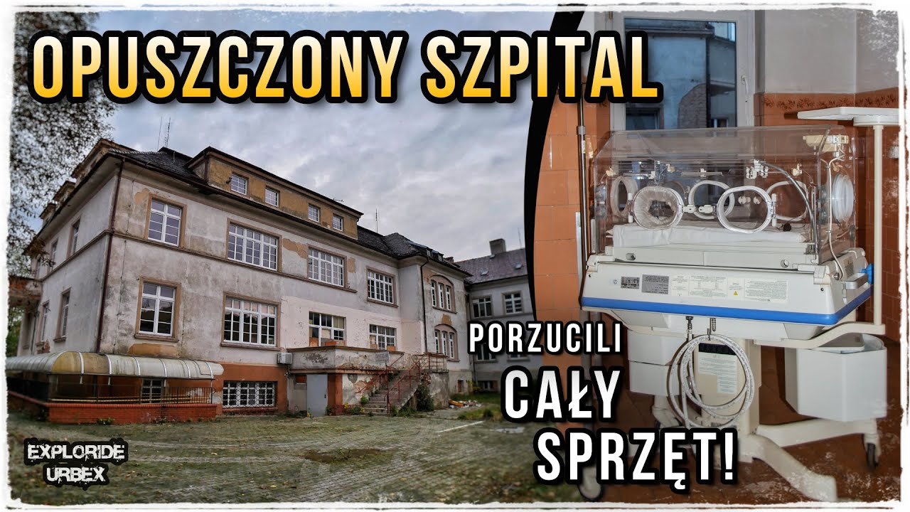 🔴 Opuszczony Szpital - od Prywatyzacji do Ruiny (cz. 1) | ft. @GoUrbex | ExploRide Urbex