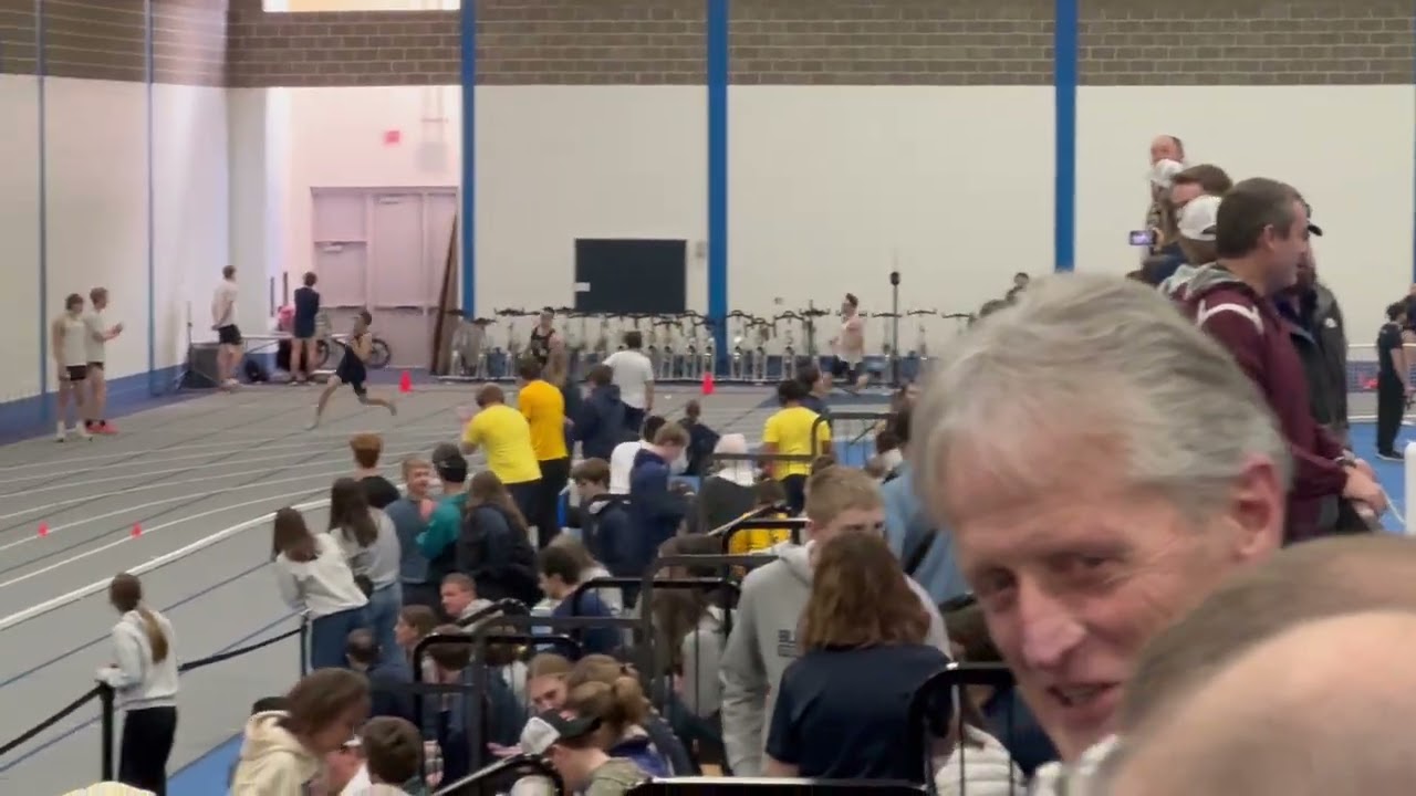 2026 UWEC indoor quad men’s 400m Pease, Wait