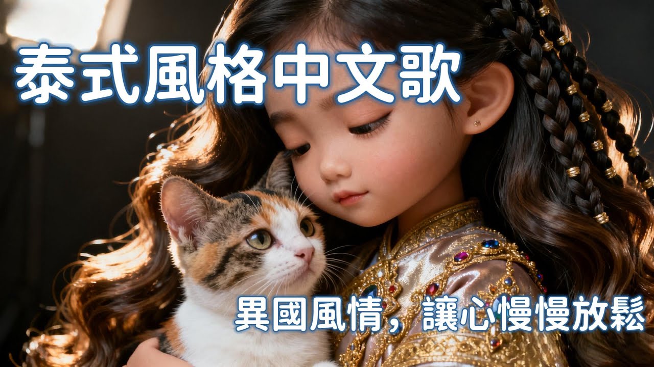 【夢潔聽歌】溫柔泰式風格中文歌曲，療癒心靈的柔和旋律 | Thai Luk Thung Style Chinese Song