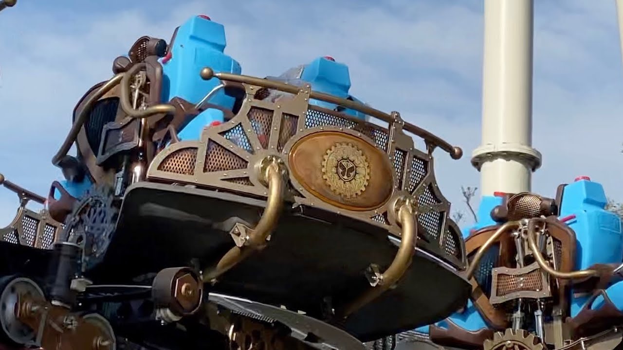 On-ride music test Tomorrowland the Ride to Happiness Plopsaland De Panne 2021. :)