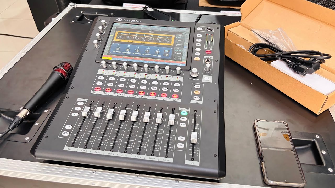 DIGITAL MIXER AD LIVE 20 PRO pesanan dari GRESIK