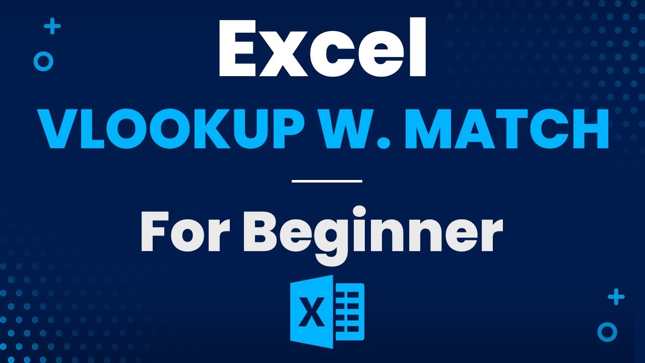 VLOOKUP with MATCH Function (Beginner)