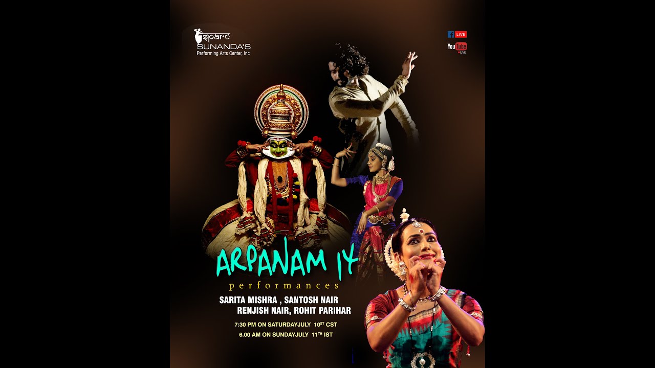 Arpanam 14 | Dance Festival | SPARC | Dr Sunanda Nair