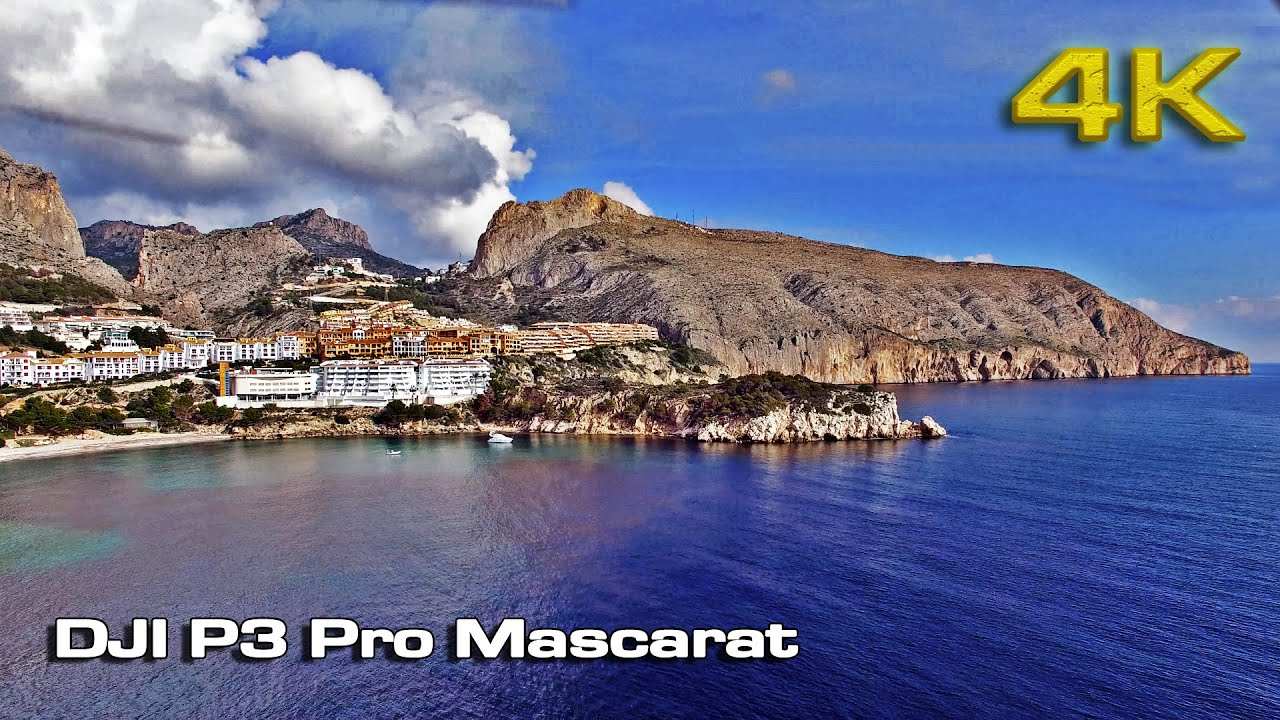 DJI Phantom 3 Pro Mascarat  Beach [4K]