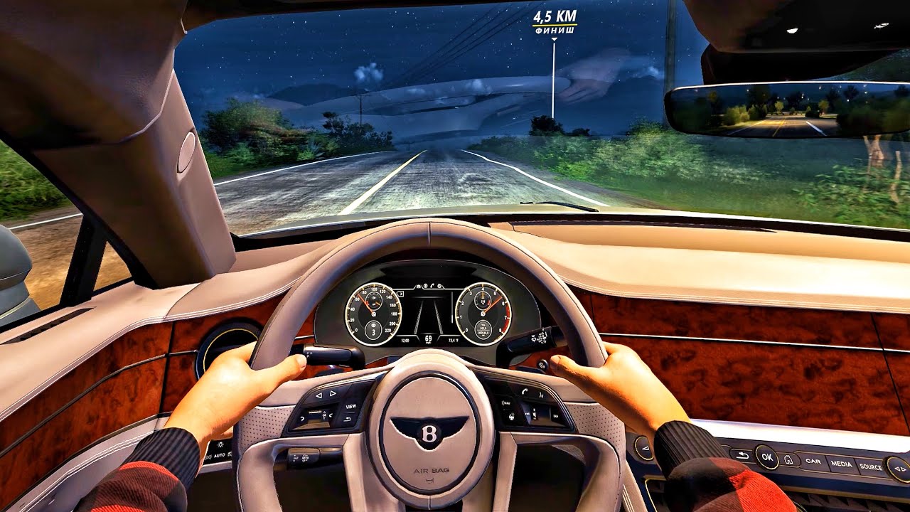 Bentley Flying Spur 6.0 W12 - POV ТЕСТ-ДРАЙВ в Forza Horizon 5