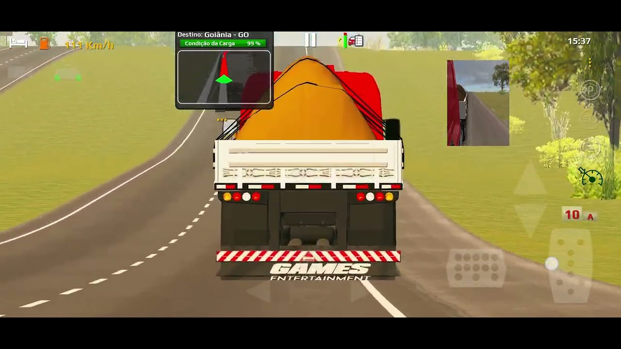 Vamos pegar a estrada com carreta euro truck Dynamic games 