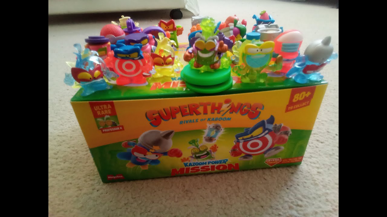 SuperThings Kazoom Power Mission unboxing