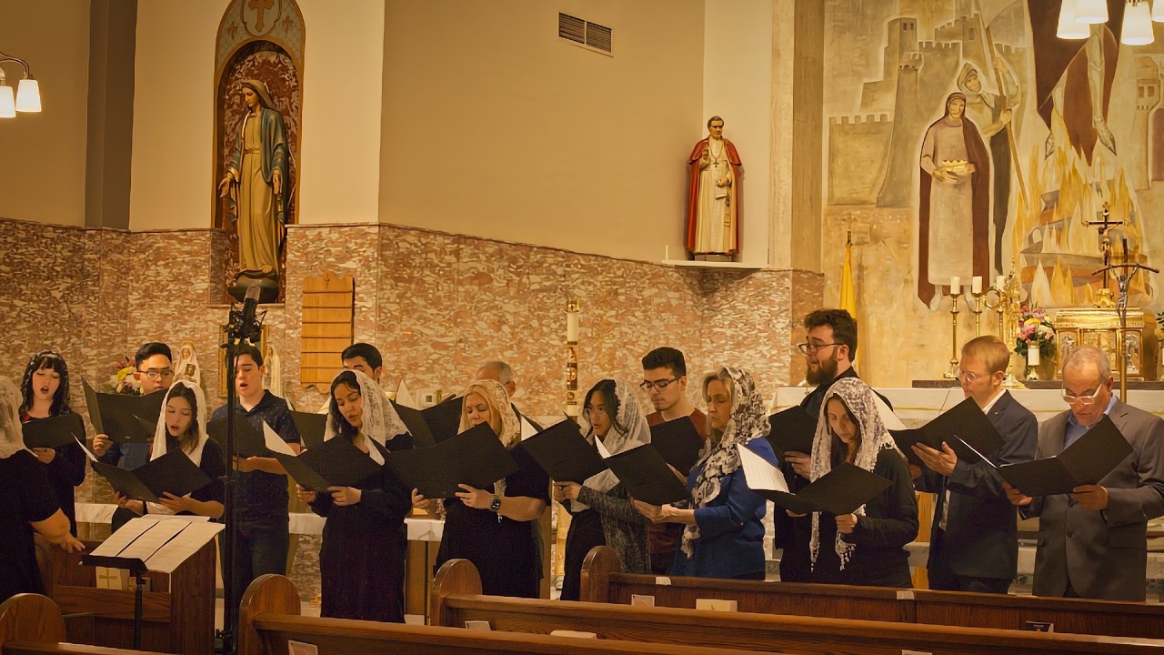 Adoremus in Aeternum by Francisco Guerrero, Schola Cantorum Gloriae Dei Traditional Latin Mass Choir