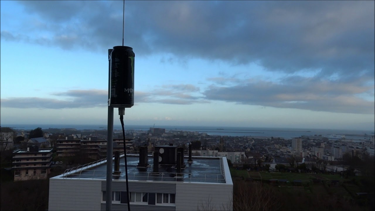 14CB050 deuxième partie Présentation finale et TEST ANTENNE CANETTE 446 MHZ