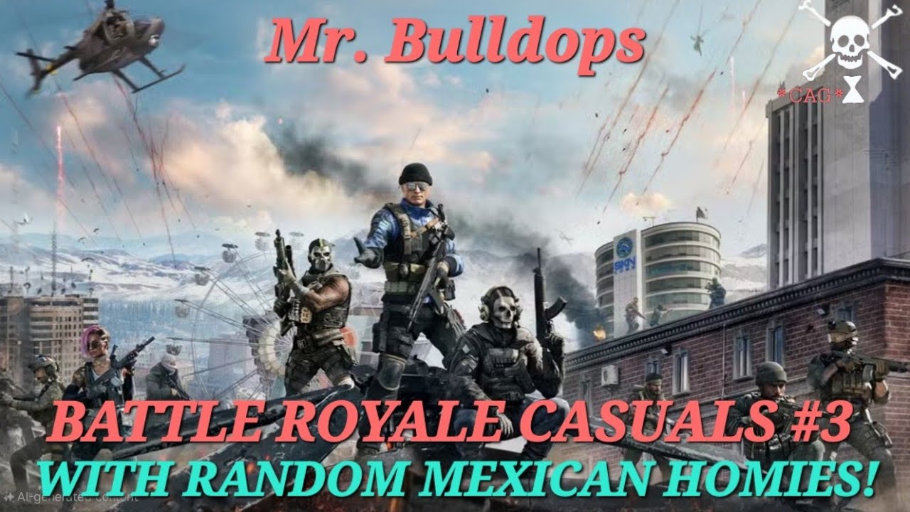 Battle Royale Casuals #3 with Green420-Goddess & Random Mexican Homies!!