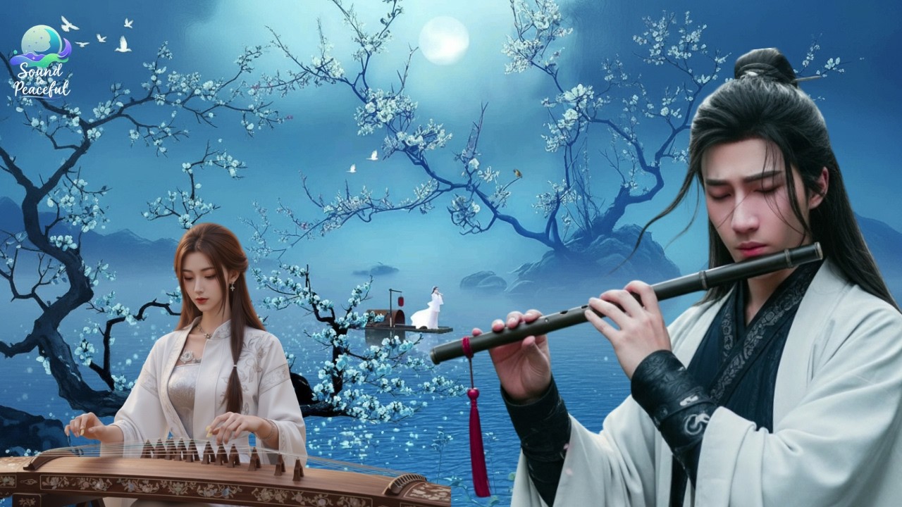 Chinese Zen Music🍃Traditional Chinese Bamboo Flute for Mindfulness, Relaxation@soundtopeaceful