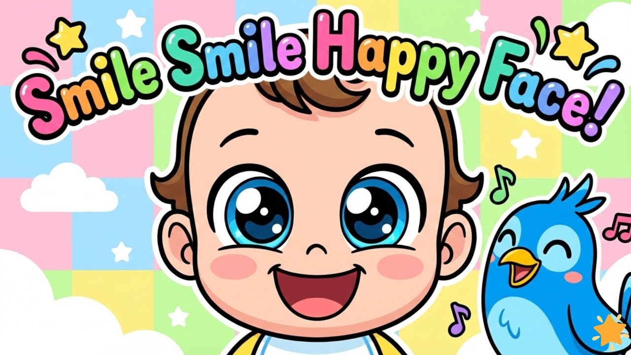 Smile Smile Happy Face 😊🎶 | Feelings Song for Kids | Nursery Rhymes | Picorhymes