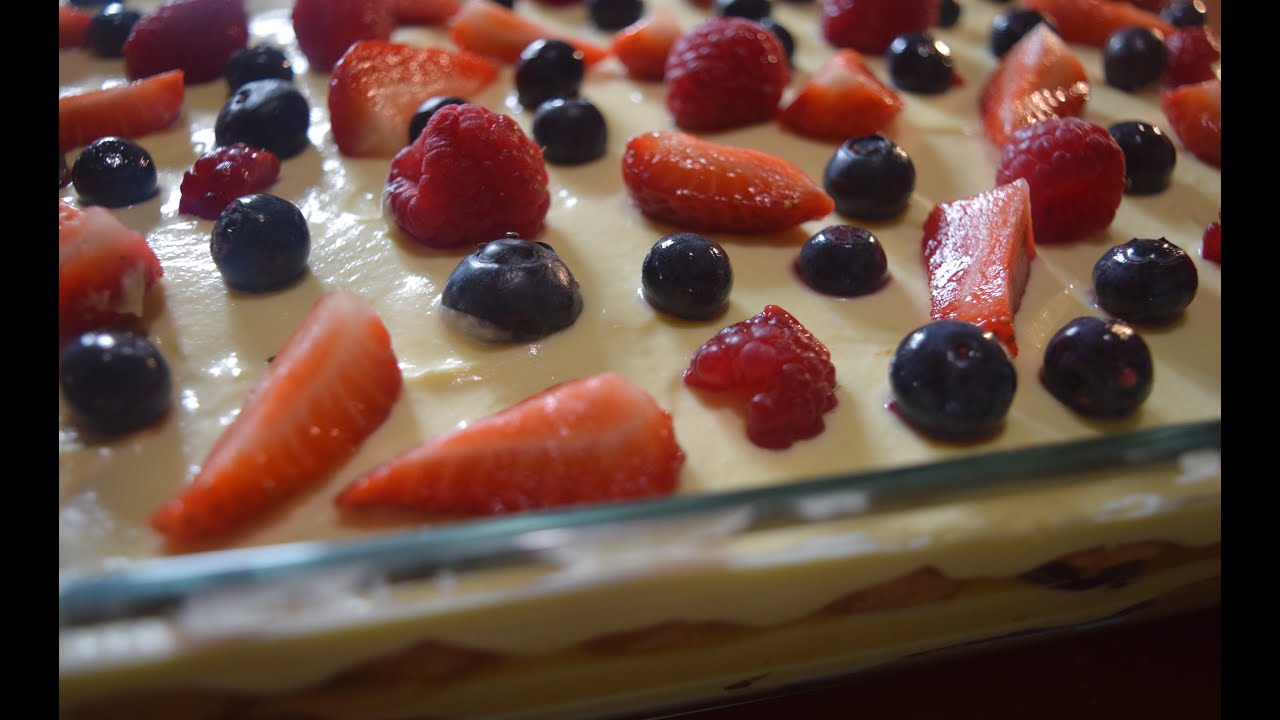 Tiramisù ai frutti di bosco