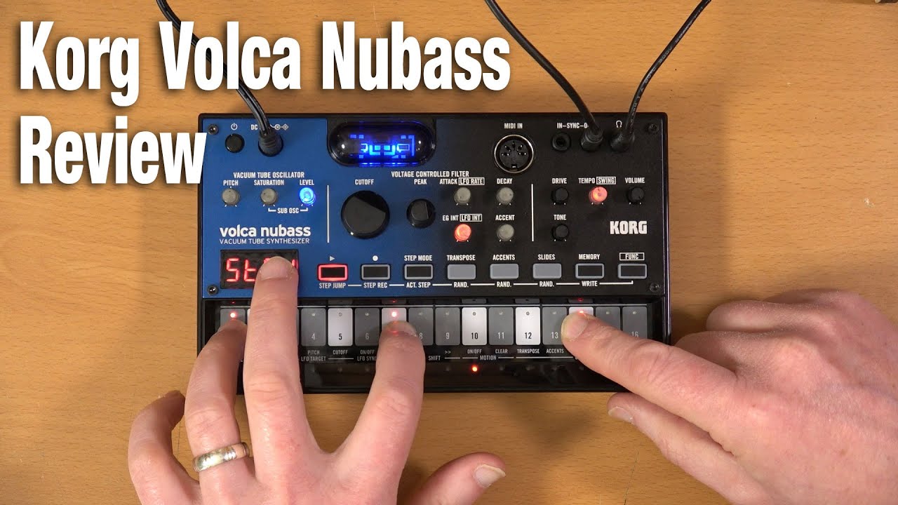 Korg Volca Nubass Review - more than a 303?