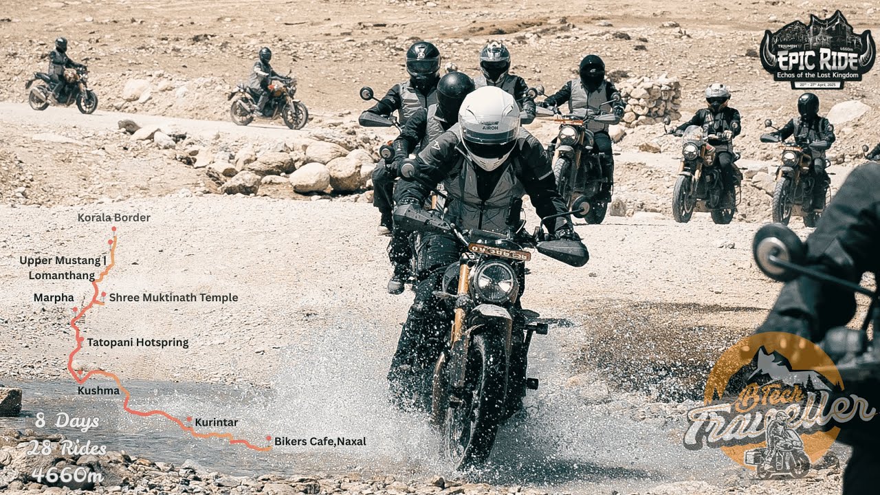 Epic Ride to Mustang | Triumph Scrambler 400X | @Btech.Traveller | 8 Days Epic Ride | For the Ride