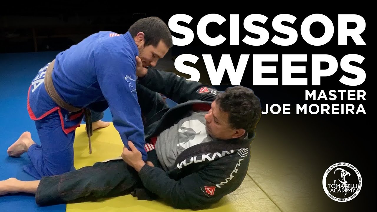 Scissor Sweeps - In-Depth Review  - Brazilian Jiu Jitsu with Coral Belt Joe Moreira