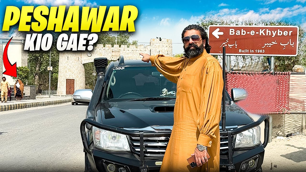 Peshawar Kio Gae? | Pehli Baar Bab-e-Khyber Gye🏞️ | Faisal Lali Vlog