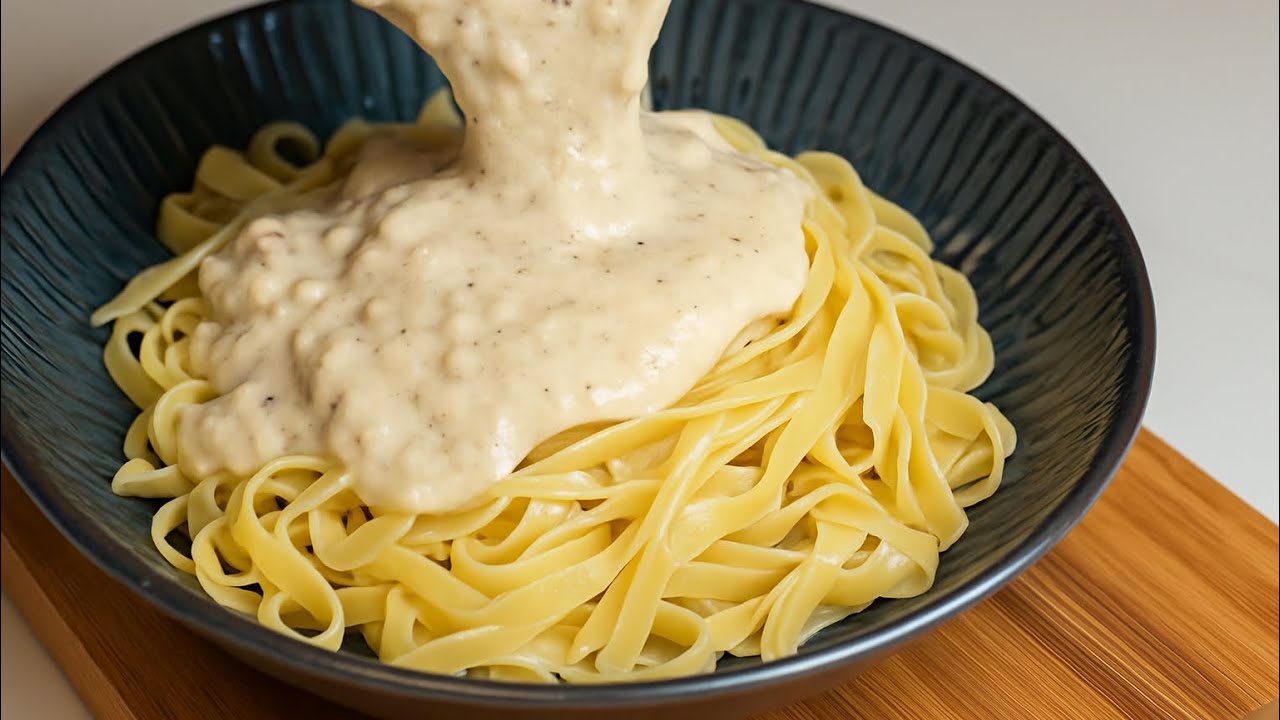 How to Make Creamy White Sauce Pasta | Easy & Cheesy Homemade Recipe 🍝✨