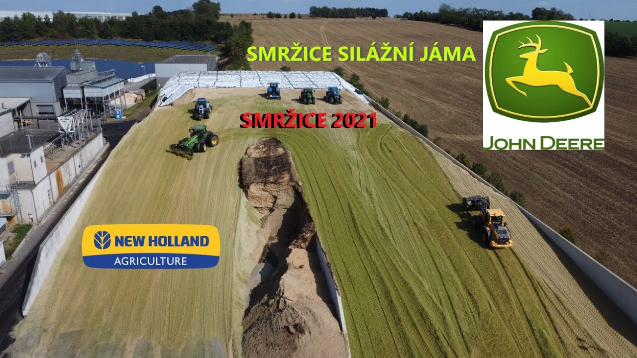 SMRŽICE 2021/SILÁŽNÍ JÁMA & BIOPLYNOVÁ STANICE SMRŽICE/NEJVĚTŠÍ BGA V ČR/*4K*