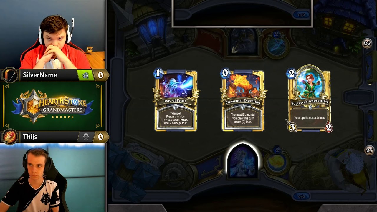 SilverName vs Thijs - Hearthstone Grandmasters Europe - Week 2