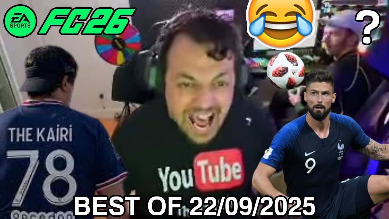 TK AFFRONTE KENNY SUR FC 26 🤣 TK VEUT SA REVANCHE 😂 TK INSULTE GIROUD 😱 / Best of du 22/09/2025