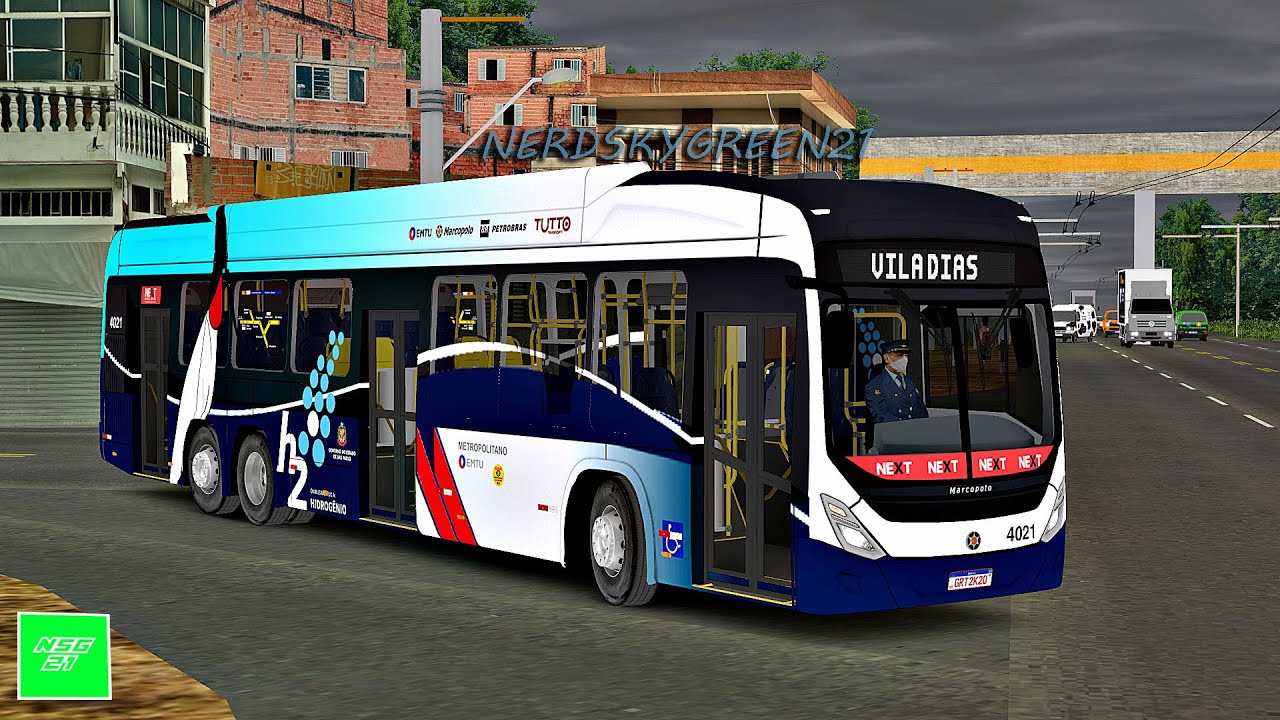[OMSI 2] LANÇAMENTO Marcopolo Torino 2014 Low Entry VW Elétrico 6x2 +G27/ MAPA Brigadeiro Sampaio