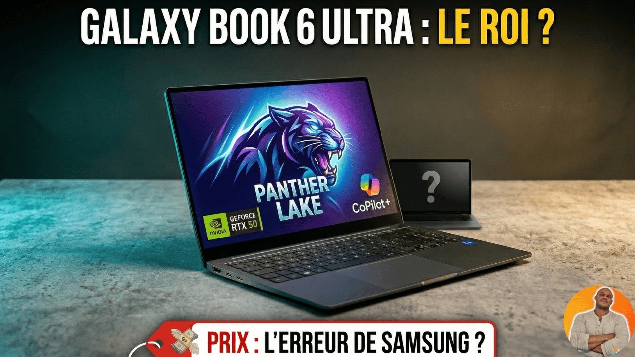 TEST Samsung Galaxy Book 6 Ultra : Le MEILLEUR PC Portable de 2026 ? (OLED + RTX 5070)