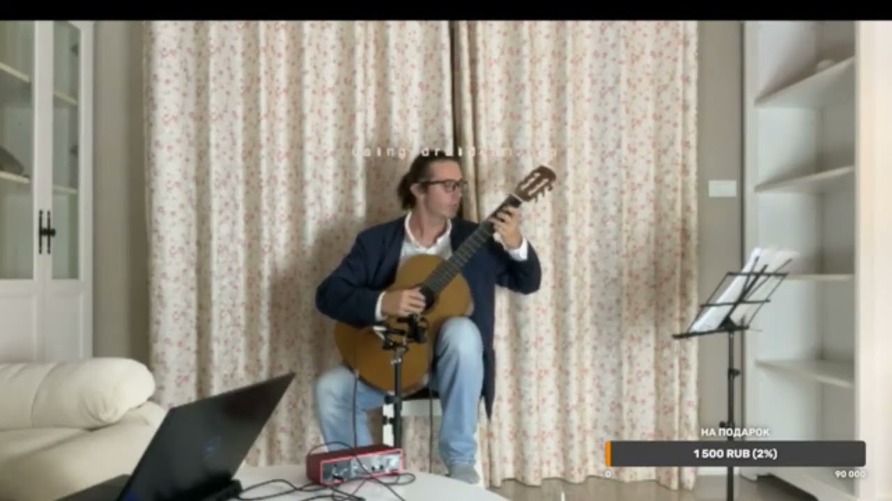 Vladimir Gapontsev - online birthday concert (06. 09. 2024)