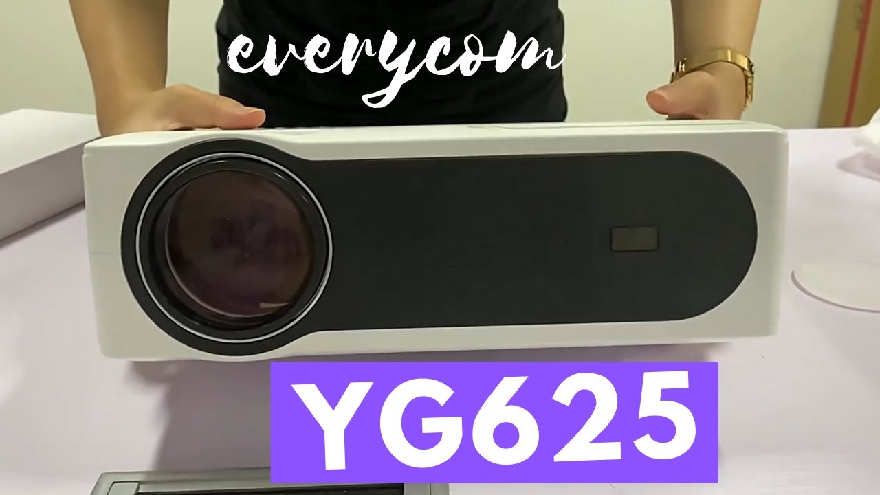 Everycom YG625 LED Projector | 7000 Lumens, Full HD 1080P