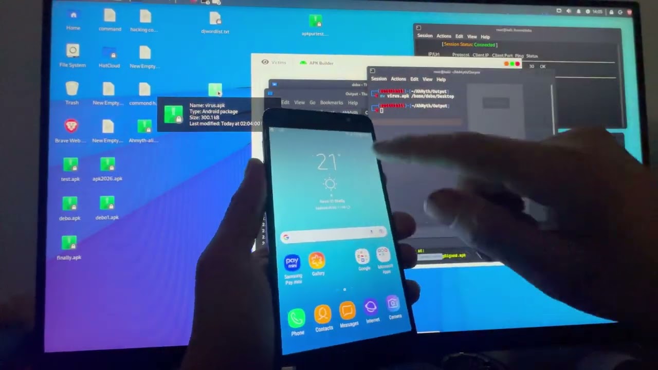 Внимание ⚠️: Вот как взламывают телефоны Android (практическое объяснение)