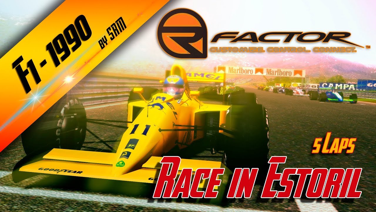 rFACTOR / F1-1990 by SRM / Race in Estoril