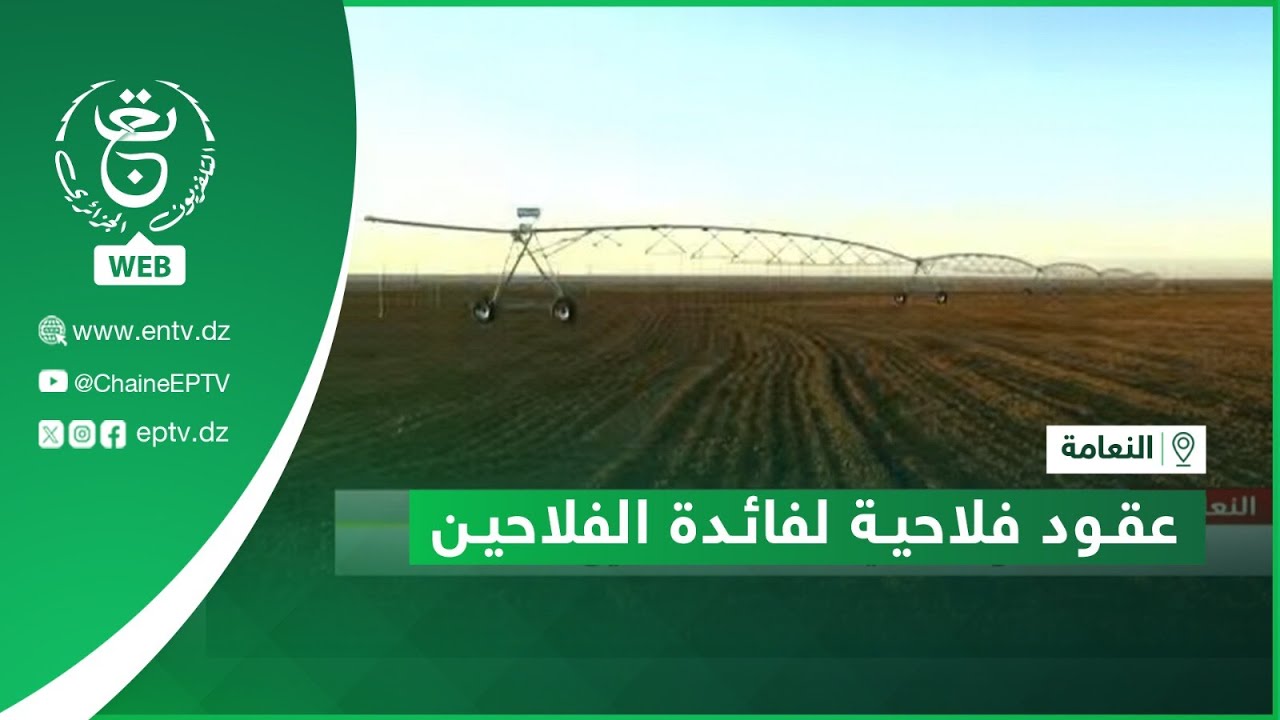 النعامة | عقود فلاحية لفائدة الفلاحين